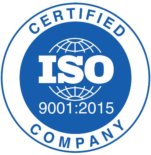 ISO Certified Company 9001-2015